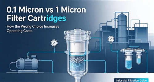 0,1 mikronos vs. 1 mikronos szűrőpatronok: Hogyan növeli a rossz választás a működési költségeket