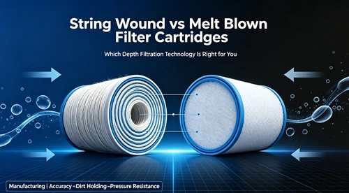String Wound vs. Olvadva fújt szűrőpatronok: melyik mélységi szűrési technoló...